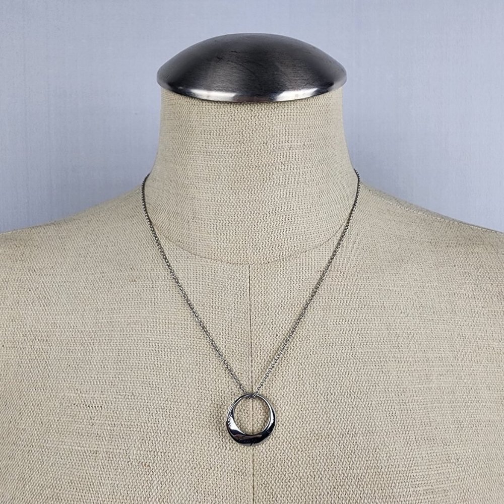 HMK Lic Stainless Steel Love Laugh Sister Pendant Necklace